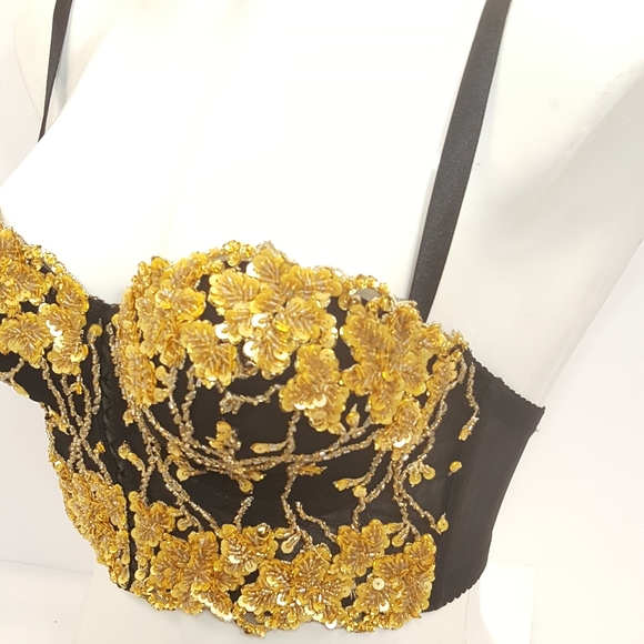 Brallette crop top half corset - Picture 5 of 5